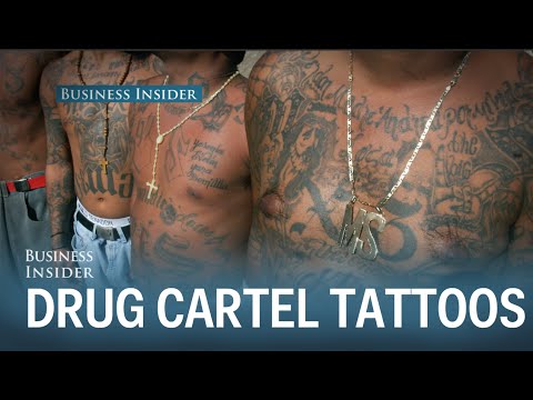 Тажната економска причина зошто членовите на нарко картелите имаат тетоважи по лицето