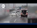 Storms hit Labor Day holiday weekend travel rush
