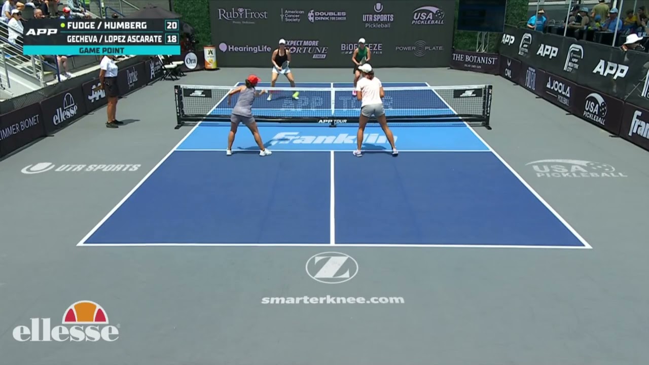 NYC Shuffle: Fudge/Humberg vs. Gecheva/Lopez Ascarate Game Point