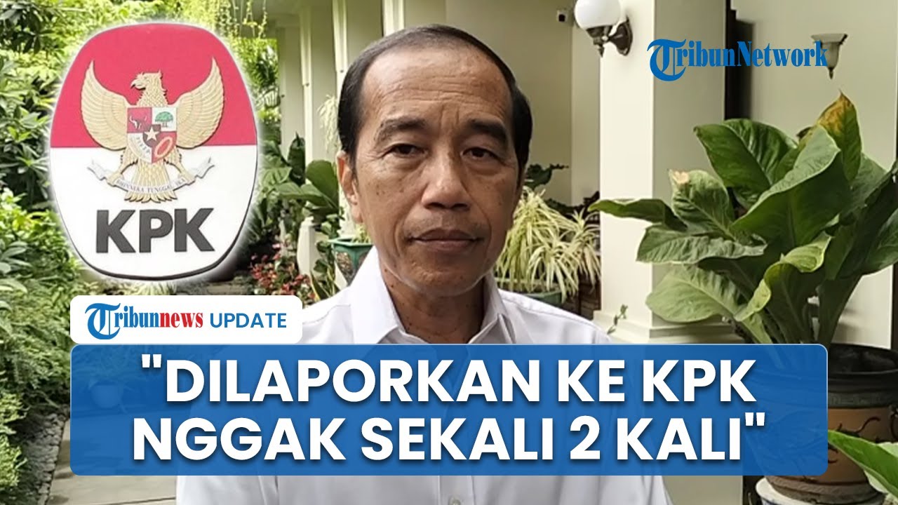 Jokowi Santai saat Dilaporkan ke KPK oleh Aktivis Nurani 98: Dilaporkan Gak Sekali Dua Kali