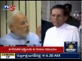 Srilanka President Maithripala Sirisena arrives India