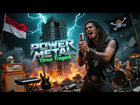 POWER METAL - TIMUR TRAGEDI | COVER + MEDLEY INSTRUMENTAL SOLO GUITAR