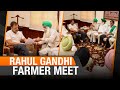 Rahul Gandhi meets farmers inside the Parliament & vows to push for MSP guarantee