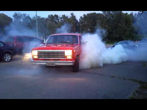 Ford v8 burnout videos #6