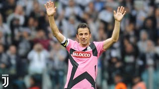 Alessandro Del Piero says goodbye to Juventus