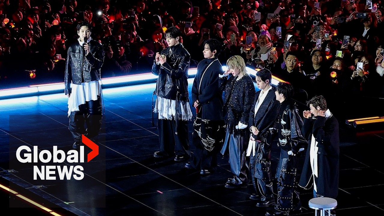 "We missed you:" BTS makes comeback with free Seoul concert after 4 years