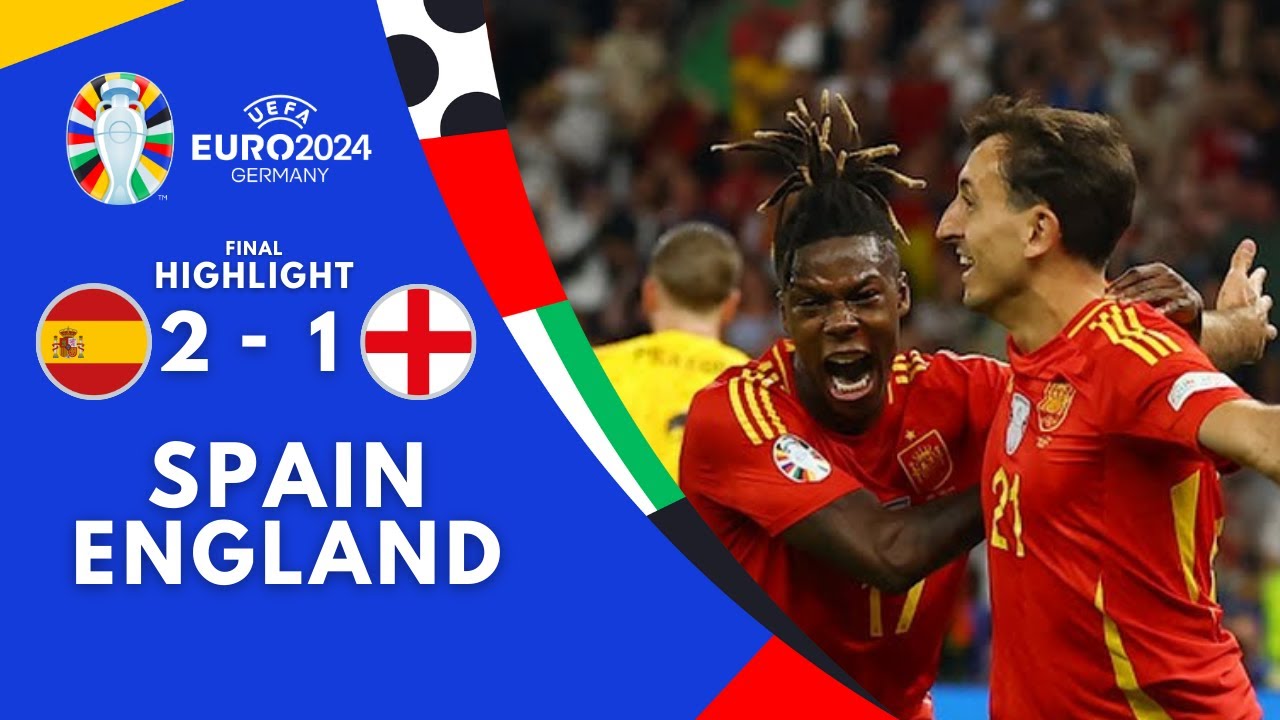 FULL HIGHLIGHT SPAIN VS ENGLAND FINAL EURO 2024