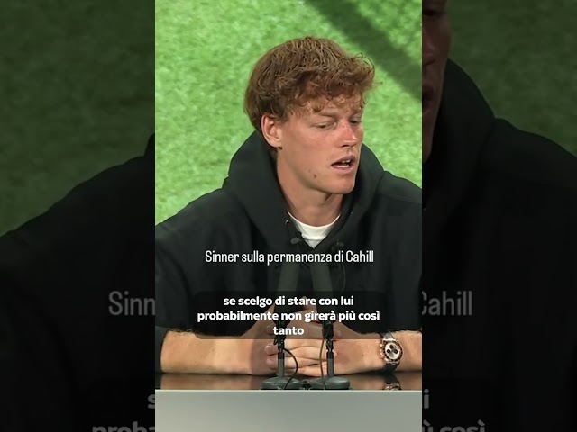 Jannik Sinner si sbilancia sulla permanenza di Cahill dopo la vittoria a Wimbledon 🦊🤍🏆