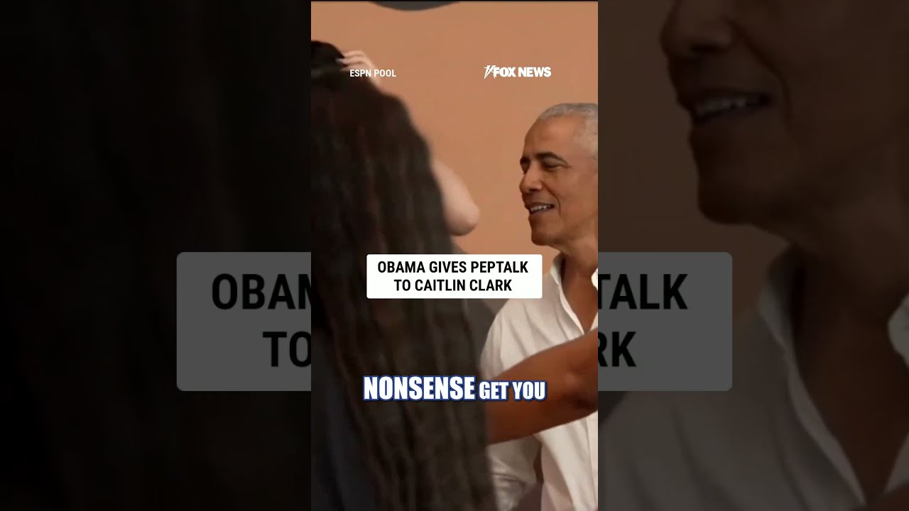 Obama gives peptalk to Caitlin Clark: 'Don't lose your joy' #shorts #us #news #foxnews #wnba