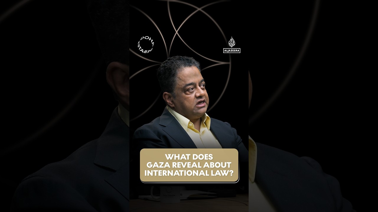Is there a double standard in international law when it comes to Gaza? #DohaDebates