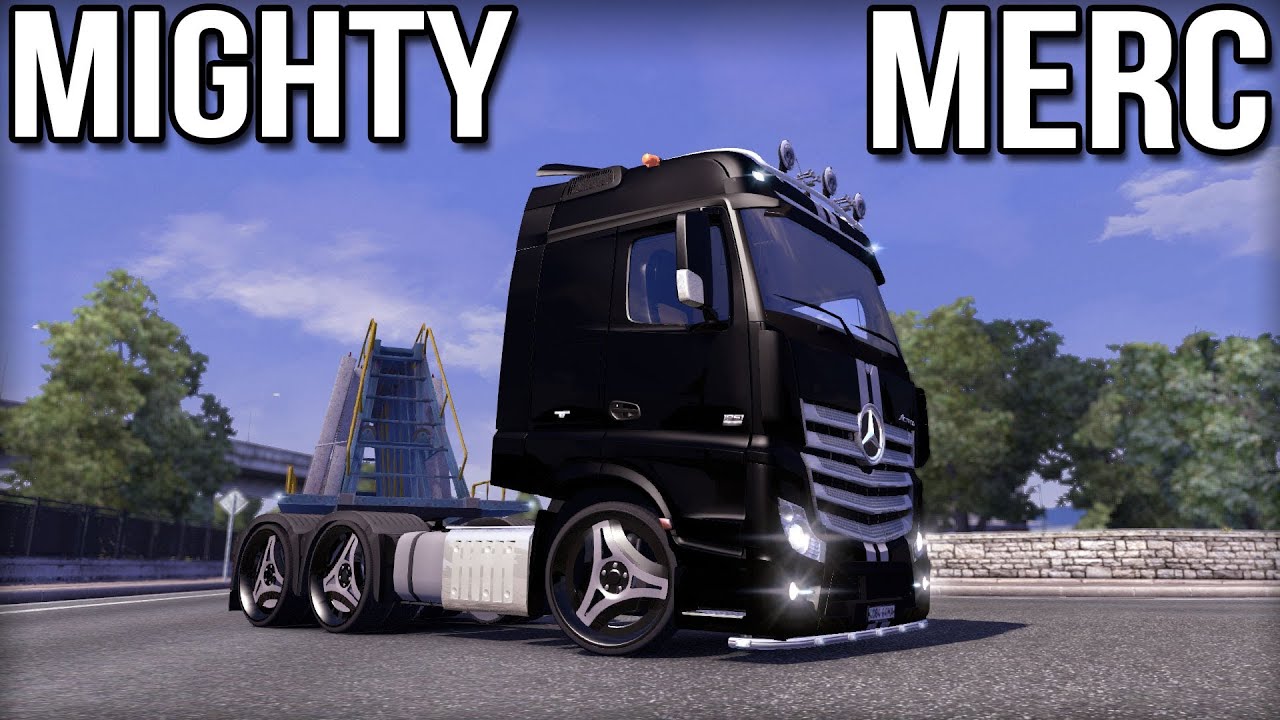 Euro truck simulator 2 mercedes benz youtube #4
