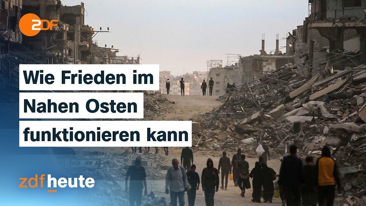 Waffenruhe und Geiselfreilassung: So stehen die Chancen auf dauerhaften Frieden | ZDFheute live