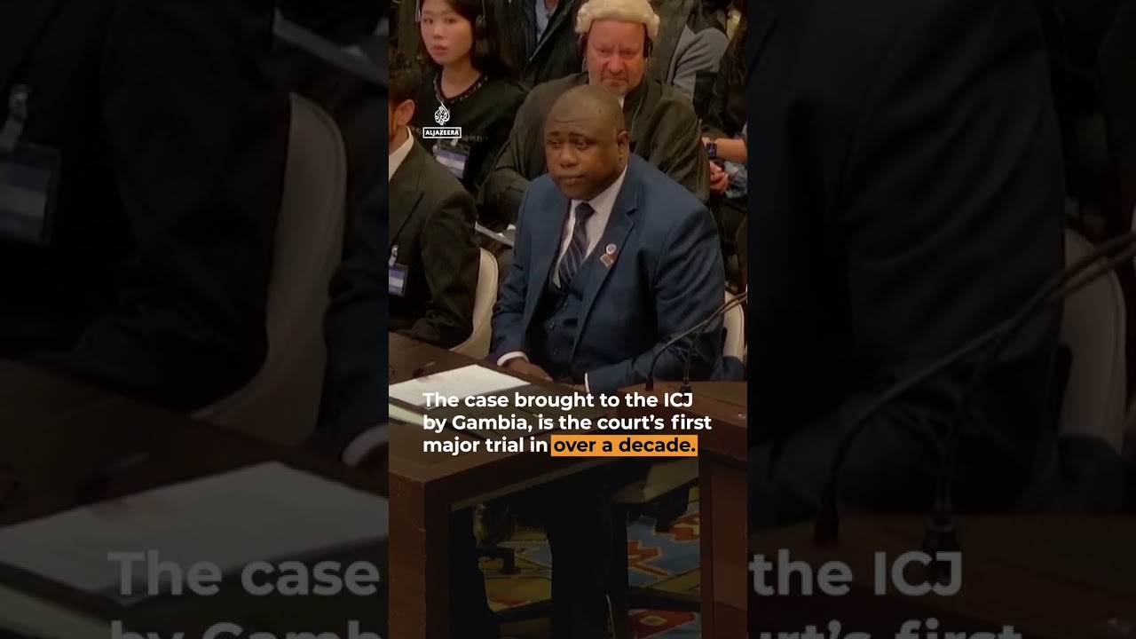 Myanmar Rohingya genocide case begins at International Court | AJ shorts