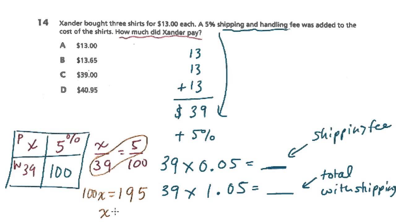 7th Grade Math Test Prep Book 1 YouTube