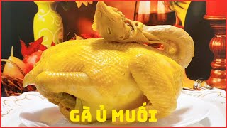 GÀ Ủ MUỐI HOA TIÊU siêu ngon, da vàng ruộm giòn thơm, thịt ngấm gia vị cực hấp dẫn, dễ làm tại nhà