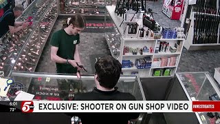 EXCLUSIVE: Annunciation shooter seen on gun shop surveillance video days before attack