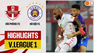 Highlights: Hải Phòng - Hà Nội | Thế trận cân não, kết quả bất ngờ tại Lạch Tray