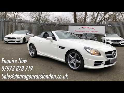 Used Mercedes Benz Slk Watford Paragon Cars London 2017 13 Mercedes Benz Slk Slk250 Coupe Convertible 2 1cdi Blueff 204 Ss Amg Sport 7gt