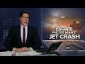 4 seriously injured after plane skids off runway and catches fire  - 01:13 min - News - Video