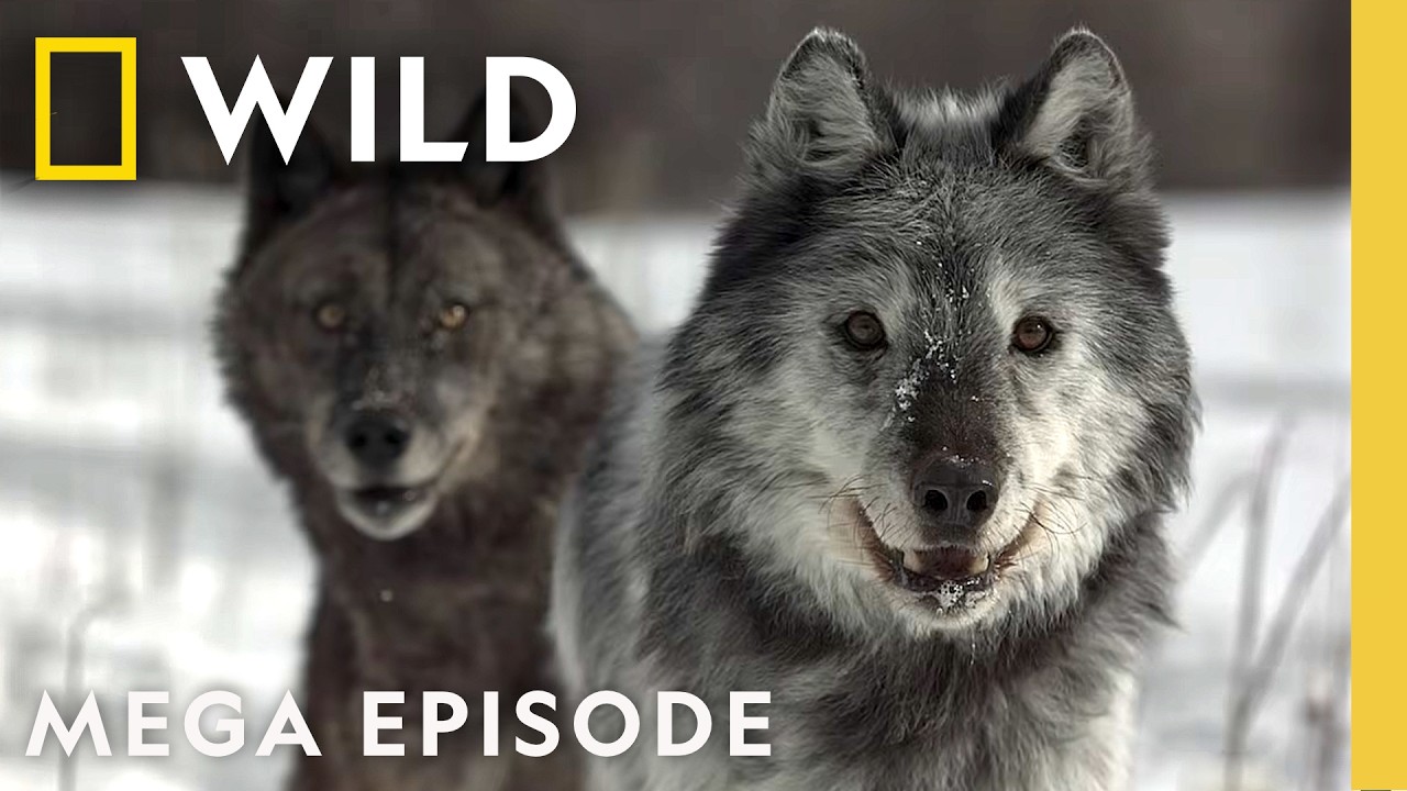 Frozen Frontier & Grizzly Summer | Wild Yellowstone MEGA Episode | Nat Geo Animals