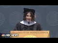 Idina Menzel delivers University of Pennsylvania’s commencement speech
