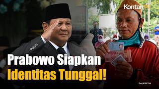 Prabowo Siapkan Kartu Identitas Tunggal, Urus Bansos hingga Dokumen Cukup Satu Identitas