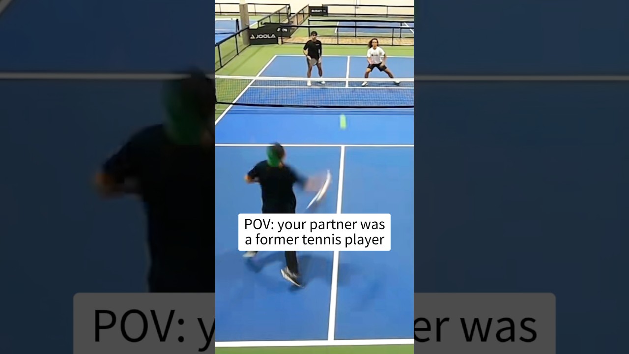 POV: your partner was a former tennis player 🎾