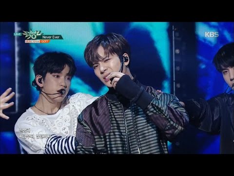 뮤직뱅크 Music Bank - Never Ever - GOT7.20170331