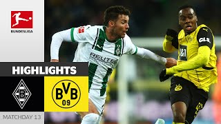 Draw In Thrilling Fight! | Borussia M’gladbach — Borussia Dortmund 1-1 | Highlights | Bundesliga