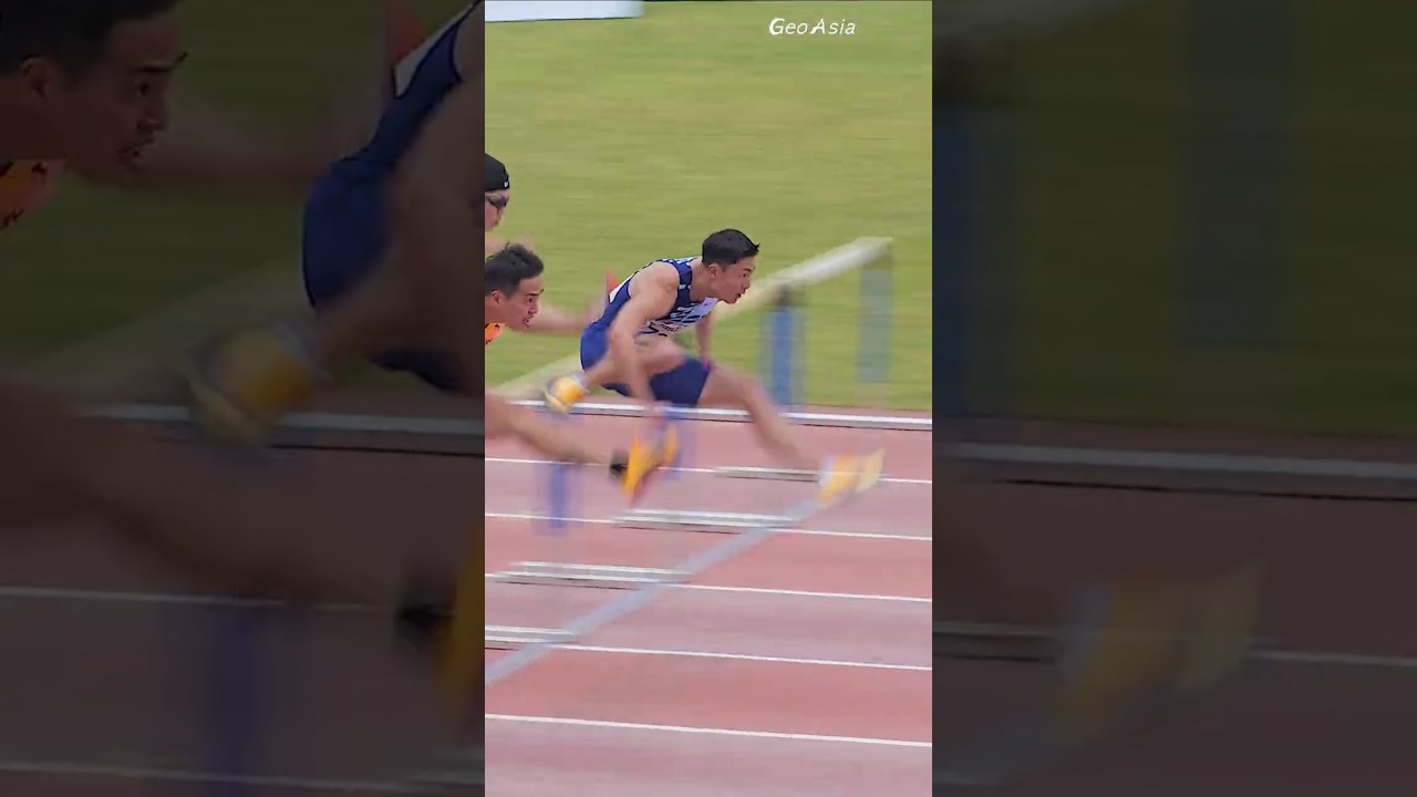 박진감 넘친다! 남자 110mH 결승, 김주호(대구시청) #athletics #김주호 #육상 #trackandfield #sportstar #shorts