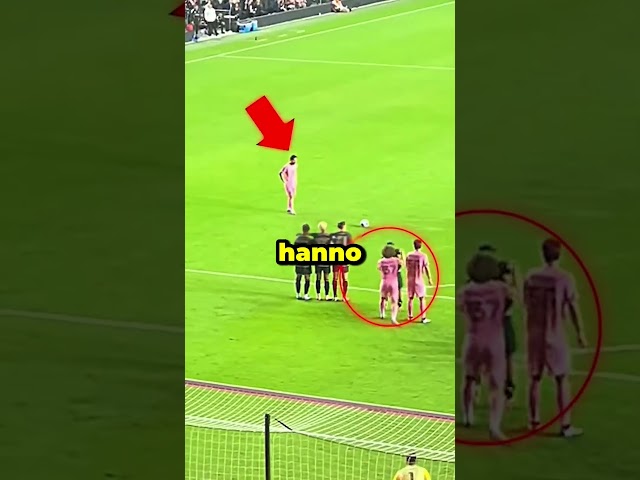 COME HA FATTO MESSI A FARE QUESTO 😳😱‼️ #shorts