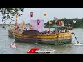 TDP Activists Rally On Boats | AP CM Chandrababu Oath Ceremony | V6 News  - 01:06 min - News - Video