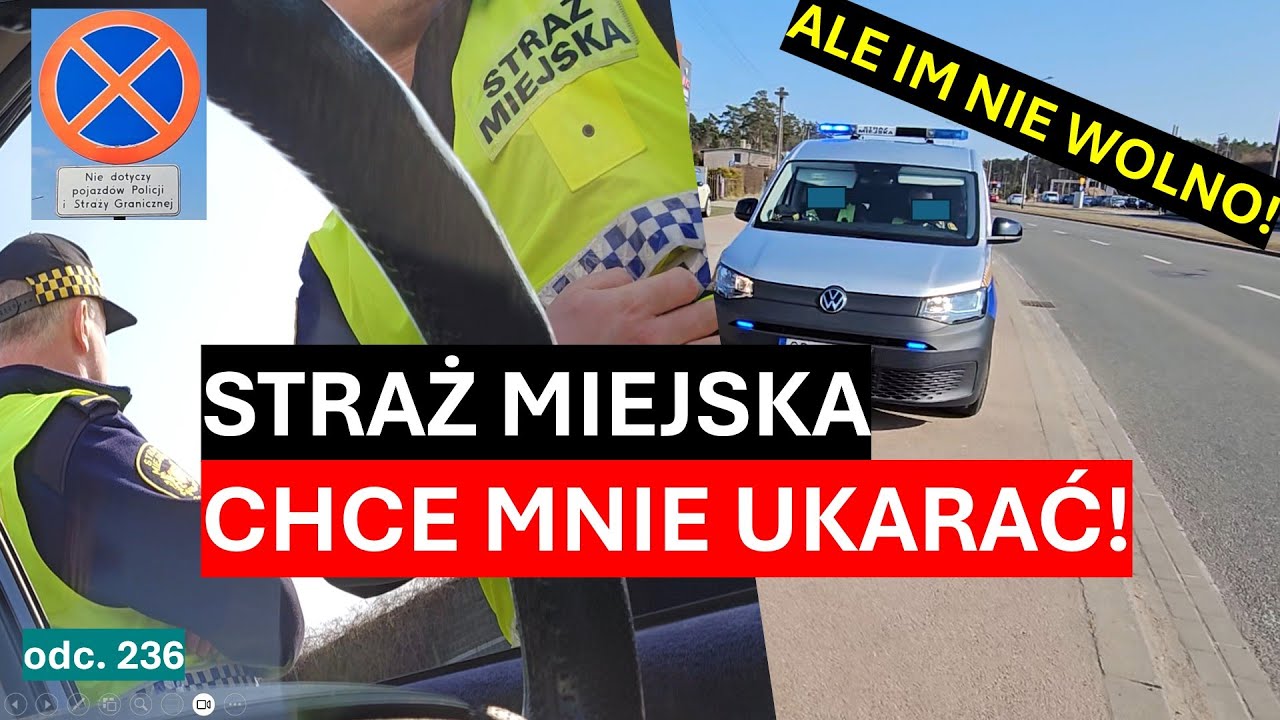 Popełniam wykroczenie i Straż Miejska chce mnie ukarać ale jej nie wolno! Nie znają podstaw #236
