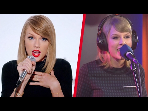 Taylor Swift - Studio vs Live