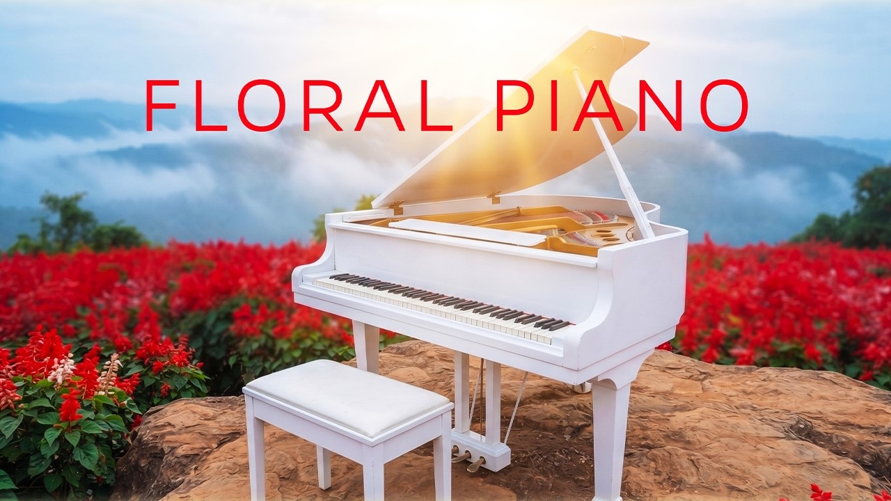 3 Hours of Emotional Piano Music | A Secret Fairytale Flower Garden in the Mountains