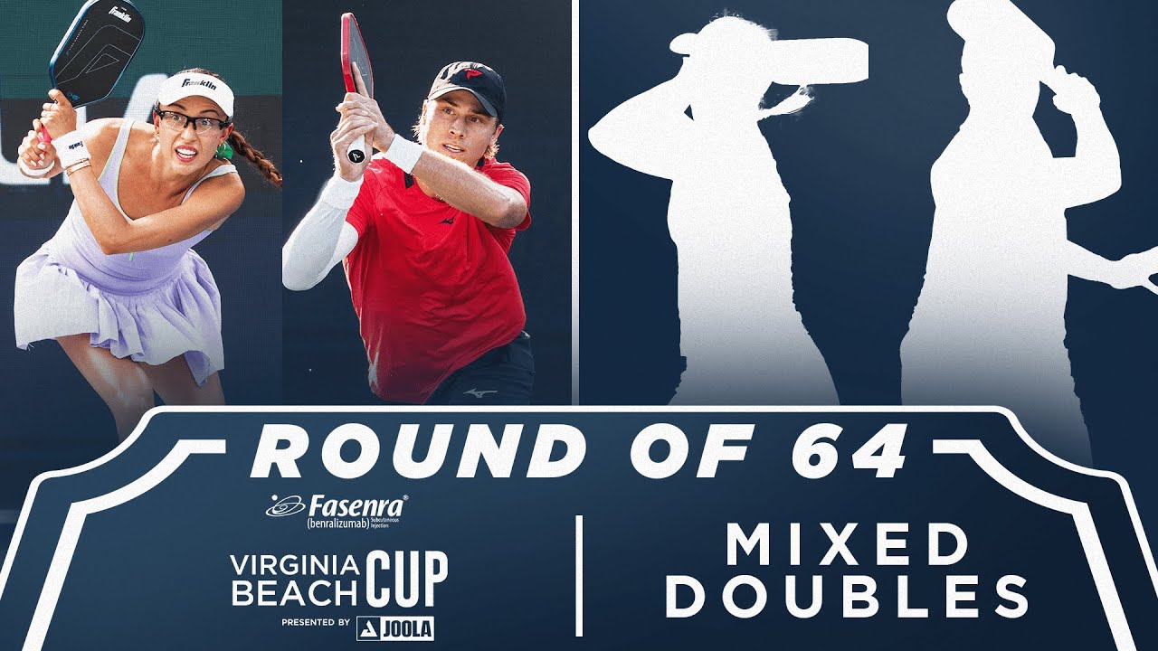Todd/Alshon v Van Hee/Hamaguchi at the Fasenra Virginia Beach Cup presented by Joola