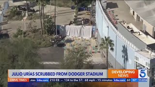 Julio Urias scrubbed from Dodger Stadium