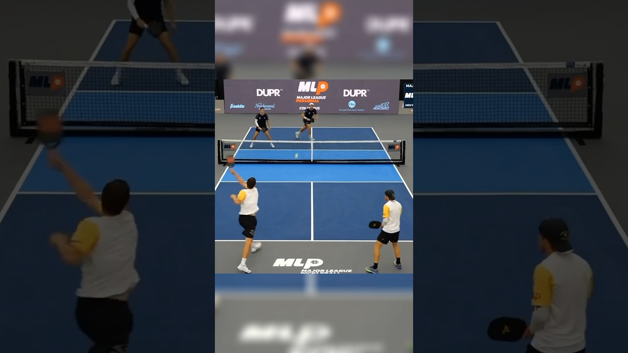 This point goes to show the power of resetting the ball! #pickleball #shorts