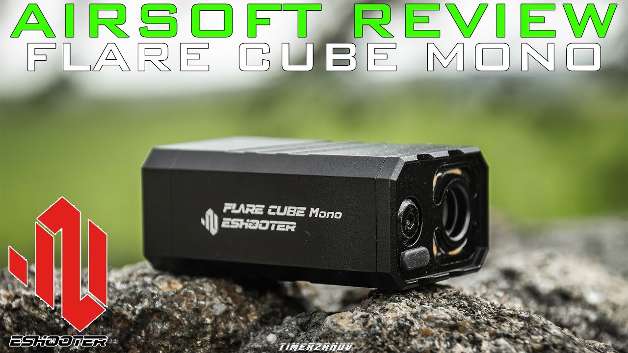 Airsoft Review #360 [GEAR] Eshooter Flare Cube Mono Tracer Unit (Eshooter) - Test complet [FR]