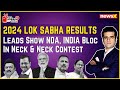 Leads Show NDA, INDIA Bloc In Neck & Neck Contest | Lok Sabha Elections 2024 Results | NewsX