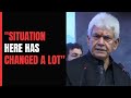 Jammu And Kashmir Lt Governor Manoj Sinha: People Want Peace, Tranquility