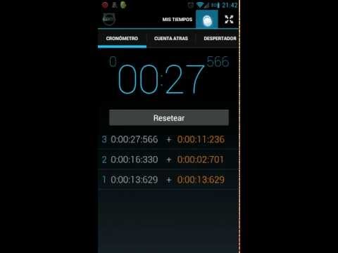 CRONOMETRO GRATIS PER ANDROID SCARICA
