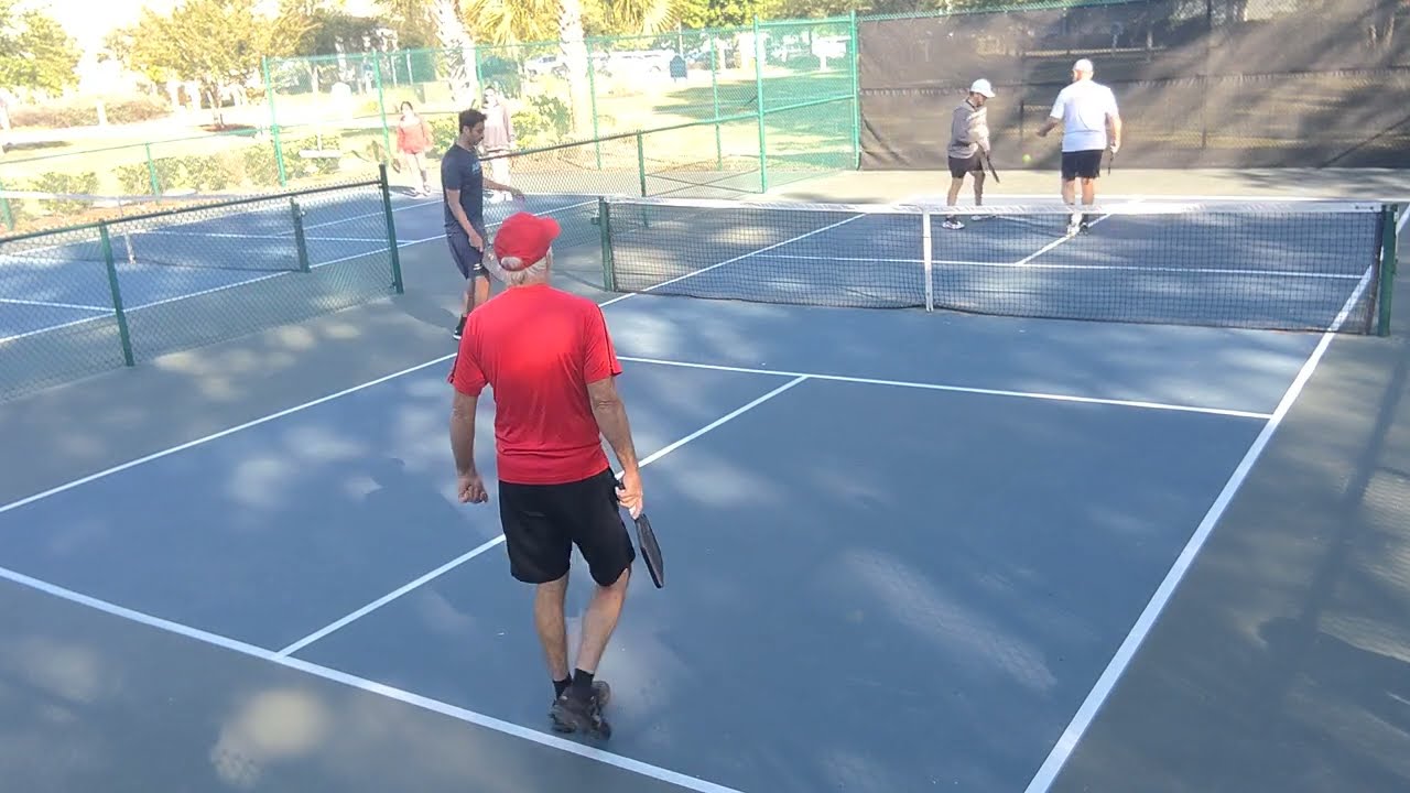 STRONG DRIVES AND SOLID BLOCKS! 4.0 Pickleball Rec Game at Kingston Plantation in Myrtle Beach, SC