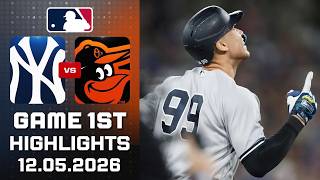 New York Yankees Vs Baltimore Orioles Game 1st Highlights May 12, 2026 MLB Season 2026