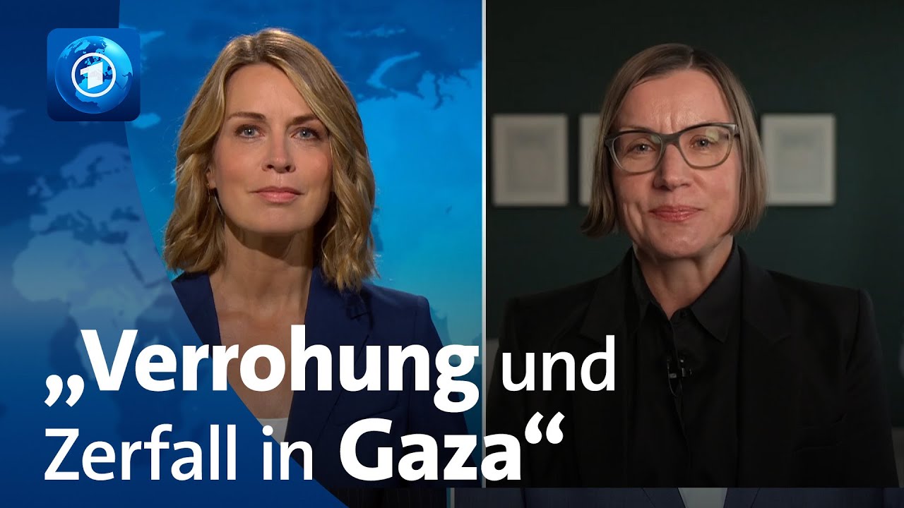 Internationales Komitee vom Roten Kreuz zum Wiederaufbau in Gaza | tagesthemen-Interview