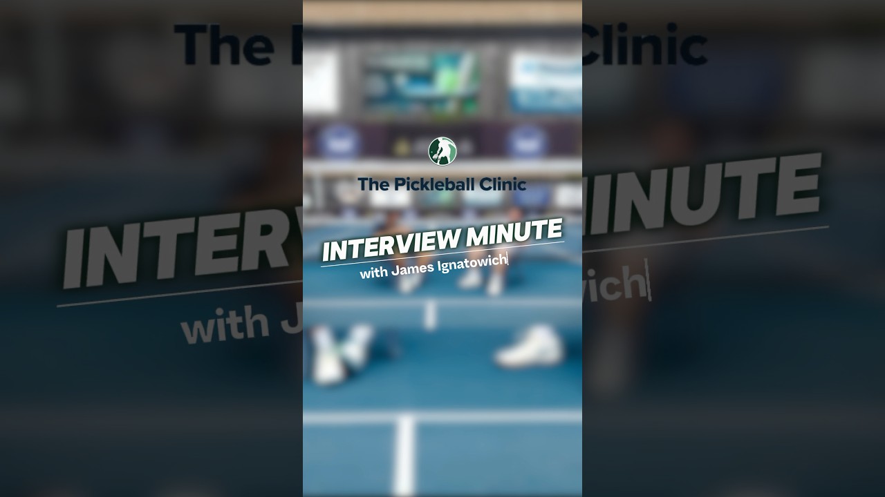 #pickleball #interview #twoey #twohandedbackhand ##pickleballinterview