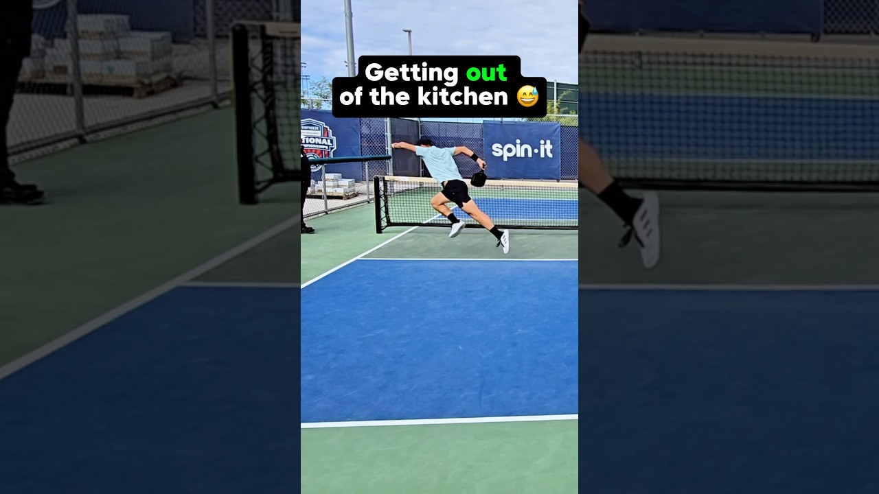 Two of the Most Chaotic Pickleball Shots