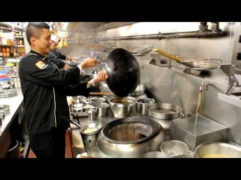 Chef Chung cooks at Cuisine Cuisine, Hong Kong