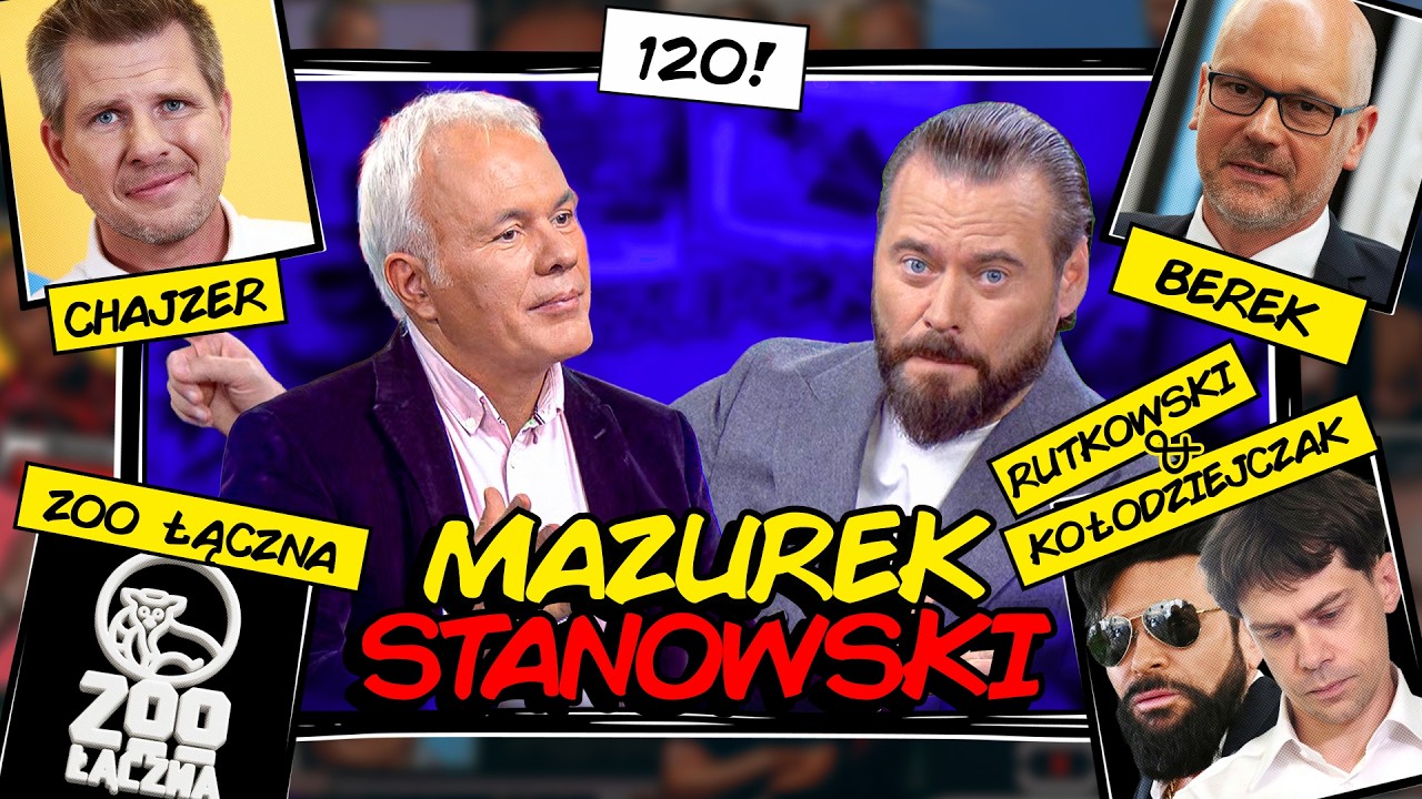 MAZUREK & STANOWSKI #120: RUTKOWSKI STRASZY, CHAJZER POZNAJE ŻONĘ I KRADZIEŻ W ZOO ŁĄCZNA