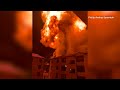 Video shows moment of deadly gas explosion in Kenya | REUTERS